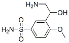 3-(2-AMINO-1-HYDROXYETHYL)-4-METHOXYBENZENE-1-SULFONAMIDE CAS#: 189814-01-5