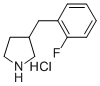3-(2-FLUOROBENZYL)PYRROLIDINE HYDROCHLORIDE CAS#: 193220-15-4