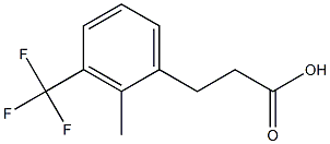3-[2-METHYL-3-(TRIFLUOROMETHYL)PHENYL]PROPIONIC ACID CAS#: 1017777-98-8