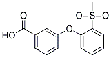 3-[(2-Methylsulfonyl)phenoxy]benzoicacid CAS#: 1000018-54-1