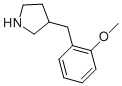 3-(2-methoxybenzyl)pyrrolidine CAS#: 191800-50-7