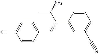 3-((2S,3S)-3-amino-1-(4-chlorophenyl)butan-2-yl)benzonitrile CAS#: 1002752-56-8