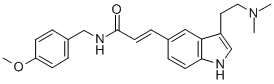 3-[3-(2-DIMETHYLAMINOETHYL)-1H-INDOL-5-YL]-N-(4-METHOXYBENZYL)ACRYLAMIDE CAS#: 185259-85-2
