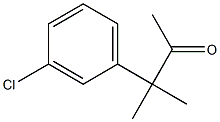 3-(3-Chlorophenyl)-3-Methylbutan-2-one CAS#: 1017478-92-0
