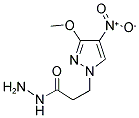 3-(3-METHOXY-4-NITRO-PYRAZOL-1-YL)-PROPIONIC ACID HYDRAZIDE CAS#: 1004644-62-5