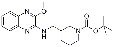3-[(3-Methoxy-quinoxalin-2-ylaMino)-Methyl]-piperidine-1-carboxylic acid tert-butyl ester, 98+% C20H28N4O3, 分子量 372.47 CAS#: 1065485-10-0