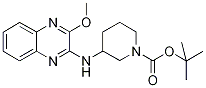 3-(3-Methoxy-quinoxalin-2-ylaMino)-piperidine-1-carboxylic acid tert-butyl ester, 98+% C19H26N4O3, 分子量 358.44 CAS#: 1065485-08-6