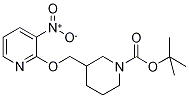 3-(3-Nitro-pyridin-2-yloxyMethyl)-piperidine-1-carboxylic acid tert-butyl ester, 98+% C16H23N3O5, 分子量 337.38 CAS#: 1065484-08-3