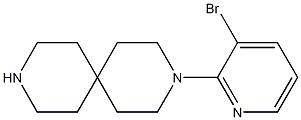 3-(3-bromopyridin-2-yl)-3,9-diazaspiro[5.5]undecane CAS#: 1026036-57-6
