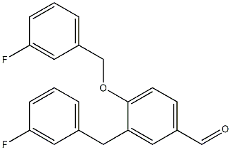 3-(3-fluorobenzyl)-4-(3-fluoro-benzyloxy)benzaldehyde CAS#: 1000370-24-0