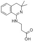 3-(3,3-DIMETHYL-3,4-DIHYDRO-ISOQUINOLIN-1-YLAMINO)-PROPIONIC ACID CAS#: 187884-87-3