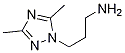[3-(3,5-dimethyl-1H-1,2,4-triazol-1-yl)propyl]amine CAS#: 1060817-15-3