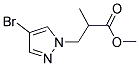 3-(4-BROMO-PYRAZOL-1-YL)-2-METHYL-PROPIONIC ACID METHYL ESTER CAS#: 1005615-47-3