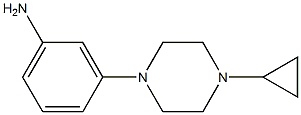 3-(4-Cyclopropylpiperazin-1-yl)aniline CAS#: 1018649-33-6