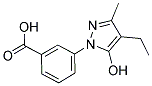 3-(4-ETHYL-5-HYDROXY-3-METHYL-PYRAZOL-1-YL)-BENZOIC ACID CAS#: 1005615-03-1