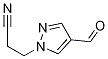 3-(4-FORMYL-1H-PYRAZOL-1-YL)PROPANENITRILE CAS#: 1006518-87-1