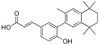 3-[4-Hydroxy-3-(5,6,7,8-tetrahydro-3,5,5,8,8-pentamethyl-2-naphthalenyl)phenyl]-2-propenoicacid CAS#: 196961-43-0