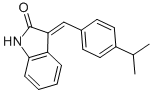 3-(4-ISOPROPYLBENZYLIDENYL)INDOLIN-2-ONE CAS#: 186611-55-2