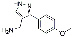 ([3-(4-METHOXYPHENYL)-1H-PYRAZOL-4-YL]METHYL)AMINE CAS#: 1011404-52-6