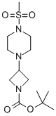 3-[4-(METHYLSULFONYL)-1-PIPERAZINYL]-1-AZETIDINECARBOXYLIC ACID 1,1-DIMETHYLETHYL ESTER CAS#: 178312-23-7