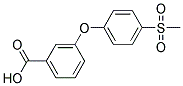 3-[(4-Methylsulfonyl)phenoxy]benzoicacid CAS#: 1000018-30-3