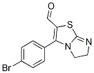3-(4-bromophenyl)-5,6-dihydroimidazo[2,1-b][1,3]thiazole-2-carbaldehyde CAS#: 1033463-44-3