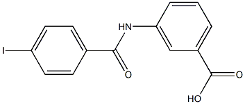3-[(4-iodobenzene)amido]benzoic acid CAS#: 1030573-71-7