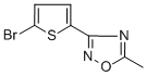 3-(5-BROMO-2-THIENYL)-5-METHYL-1,2,4-OXADIAZOLE CAS#: 180530-13-6
