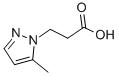 3-(5-METHYL-PYRAZOL-1-YL)-PROPIONIC ACID CAS#: 180741-46-2