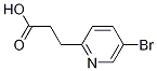 3-(5-broMopyridin-2-yl)propanoic acid CAS#: 1021938-97-5