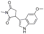 3-(5-methoxyindol-3-yl)-N-methylsuccinimide CAS#: 190326-01-3