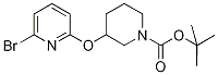 3-(6-BroMo-pyridin-2-yloxy)-piperidine-1-carboxylic acid tert-butyl ester, 98+% C15H21BrN2O3, 分子量 357.25 CAS#: 1065484-39-0