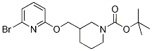 3-(6-BroMo-pyridin-2-yloxyMethyl)-piperidine-1-carboxylic acid tert-butyl ester, 98+% C16H23BrN2O3, 分子量 371.28 CAS#: 1065484-40-3