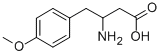 3-AMINO-4-(4-METHOXY-PHENYL)-BUTYRIC ACID CAS#: 189693-74-1