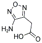 3-AMINO-4-(CARBOXYMETHYL)FURAZANE CAS#: 186044-13-3