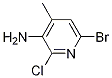 3-AMINO-6-BROMO-2-CHLORO-4-METHYLPYRIDINE CAS#: 1038920-08-9