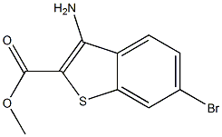 3-AMino-6-broMo-benzo[b]thiophene-2-carboxylic acid Methyl ester CAS#: 1017782-63-6