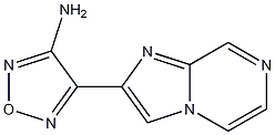 3-Amino-4-imidazo[1,2-a]pyrazin-2-yl-1,2,5-oxadiazole CAS#: 1031927-02-2