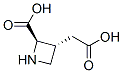 3-Azetidineaceticacid,2-carboxy-,(2R-trans)-(9CI) CAS#: 185387-34-2