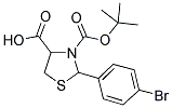 3-BOC-2-(4-BROMO-PHENYL)-THIAZOLIDINE-4-CARBOXYLIC ACID CAS#: 1008262-90-5