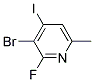 3-BROMO-2-FLUORO-4-IODO-6-PICOLINE CAS#: 1003711-61-2