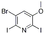 3-BROMO-2,6-DIIODO-5-METHOXYPYRIDINE CAS#: 1040682-61-8
