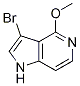 3-BROMO-4-METHOXY-5-AZAINDOLE CAS#: 1000341-22-9