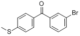 3-BROMO-4'-(METHYLTHIO)BENZOPHENONE CAS#: 197439-23-9