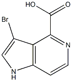 3-BROMO-5-AZAINDOLE-4-CARBOXYLIC ACID CAS#: 1000341-43-4