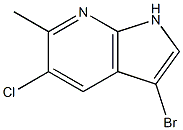 3-BROMO-5-CHLORO-6-METHYL-7-AZAINDOLE CAS#: 1000340-17-9