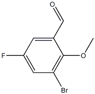 3-BROMO-5-FLUORO-2-METHOXYBENZALDEHYDE CAS#: 1009093-60-0