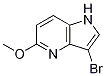 3-BROMO-5-METHOXY-4-AZAINDOLE CAS#: 1000341-09-2