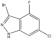 3-BROMO-6-CHLORO-4-FLUORO (1H)INDAZOLE CAS#: 1000340-85-1