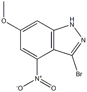 3-BROMO-6-METHOXY-4-NITRO 1H-INDAZOLE CAS#: 1000341-13-8